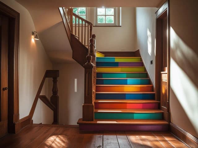 Jak odnowić schody drewniane pomalowane farbą olejną i uniknąć błędów Jak odnowić schody drewniane pomalowane farbą olejną i uniknąć błędów